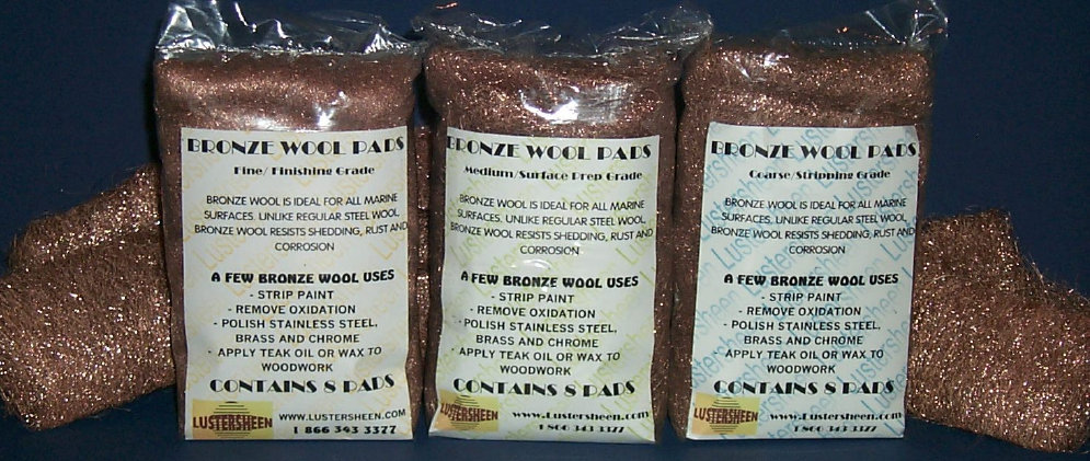 Lustersheen Brass Wool 5 lb. Reels